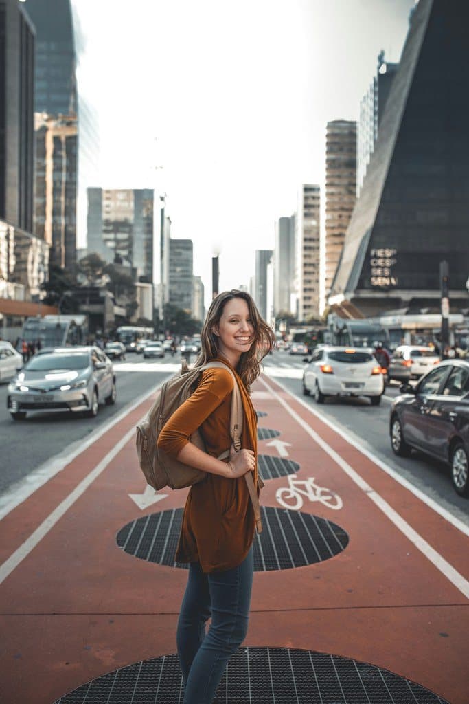 Outfit photo on a street